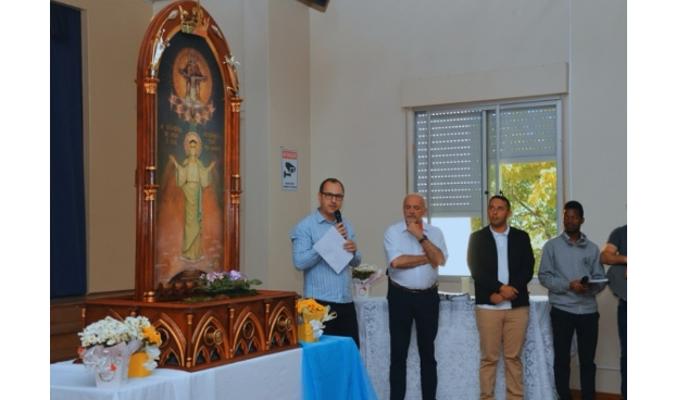 FAPAS participa da visita de Nossa Senhora Medianeira