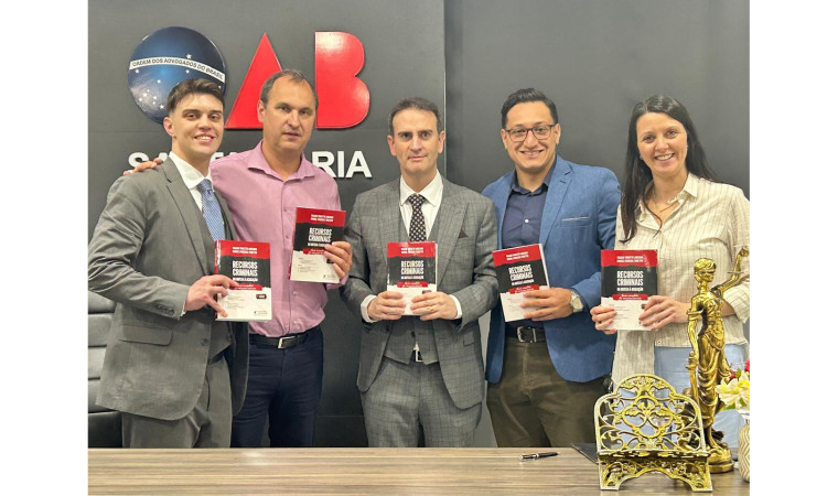 Docente de Direito da FAPAS lança obra sobre Recursos Criminais