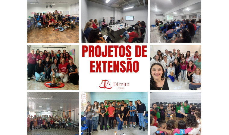 Acadêmicos de Direito promovem ações comunitárias na disciplina de Práticas Restaurativas