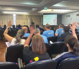 Lideranças da Faculdade Palotina participam do XIII Congresso Latino-Americano de Educação Palotina em Santa Maria