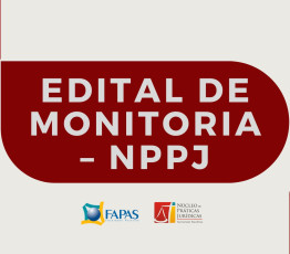 Inscrições abertas para monitoria no Núcleo de Prática Jurídica da FAPAS