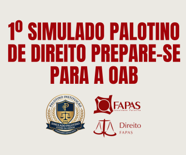 1º Simulado Palotino de Direito Prepare-se para a OAB